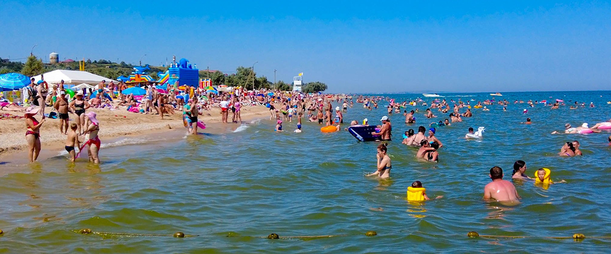 станица Голубицкая пляж